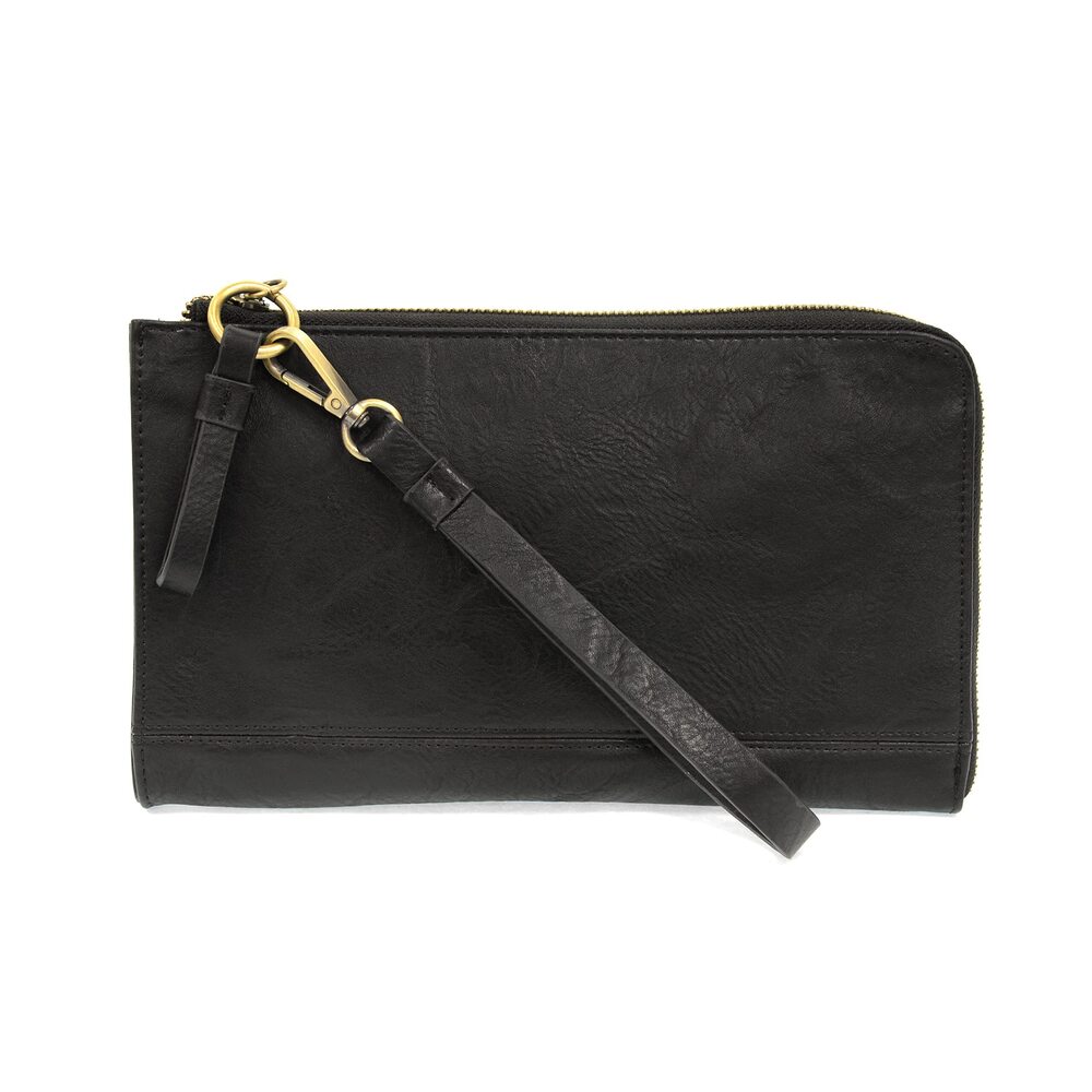 4959 Black Karina Convertible Wristlet & Wallet